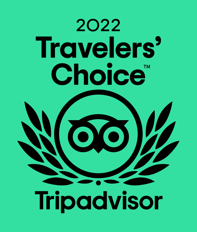 TripAdvisor Logo for 2022 Traveler's Choice Award